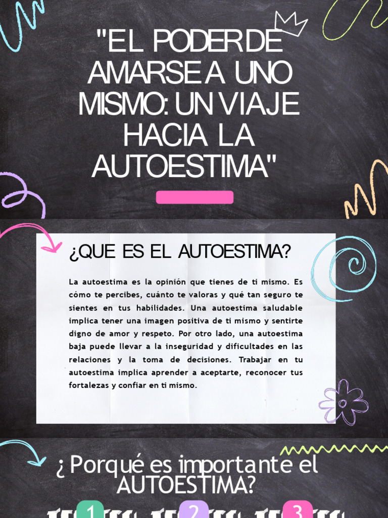 Importancia de la Autoestima en la Vida | PDF | Autoestima | Las emociones