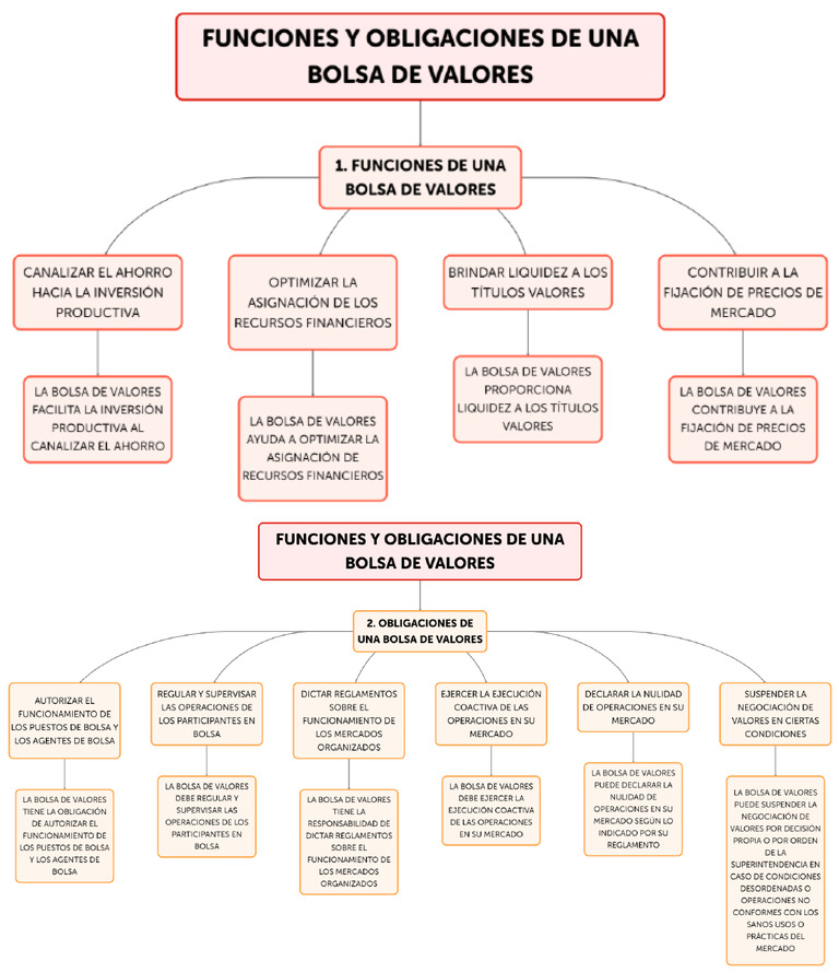 Funciones y Obligaciones de Una Bolsa de Valores | PDF