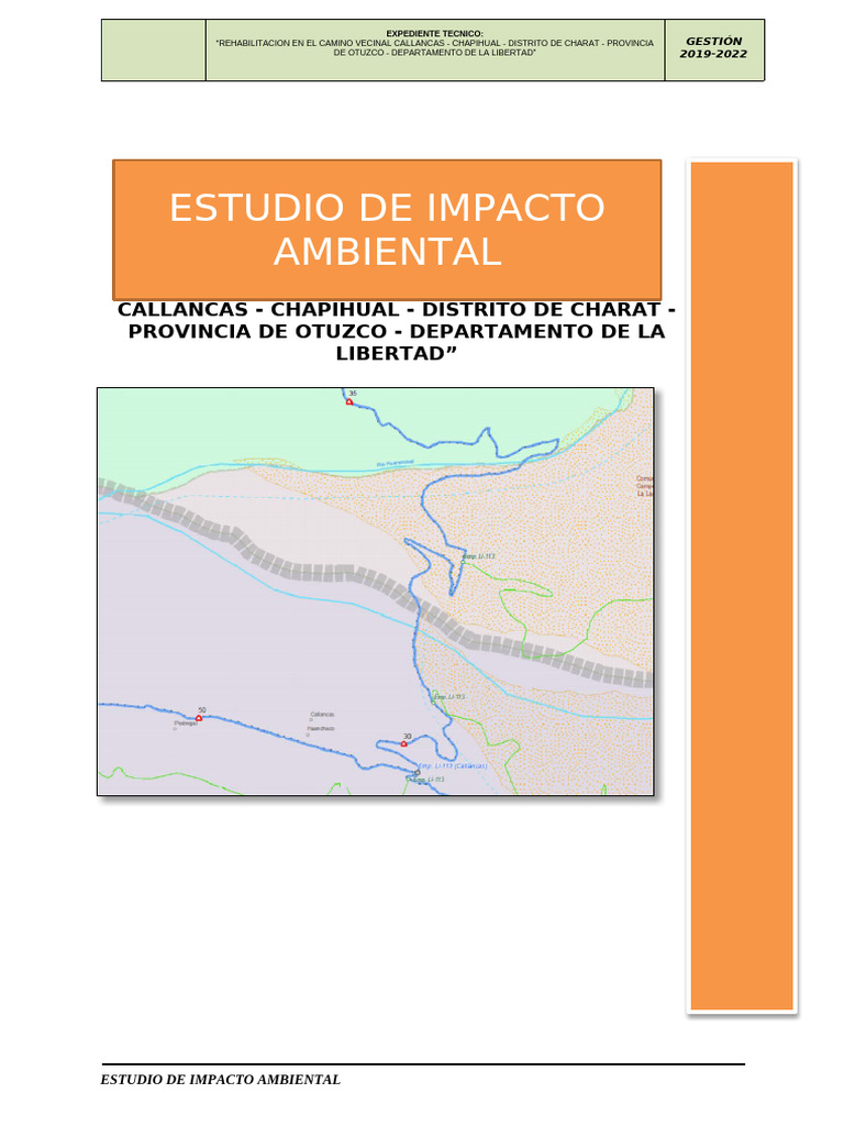Estudio de Impacto Ambiental | PDF | Los bosques | Evaluación de ...