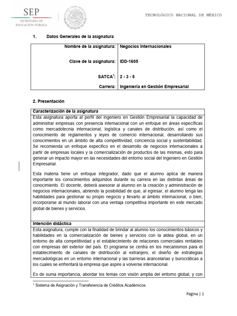 Comercio Internacional en Negocios Empresariales | PDF | Marketing | El ...