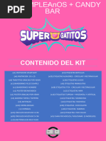 Kit Imprimible Candybar Pdf