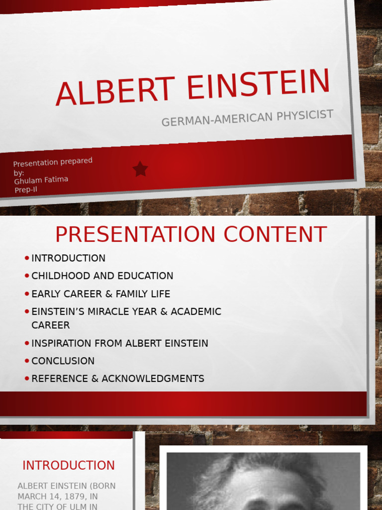 Albert Einstein Biblography | PDF | Albert Einstein | Science