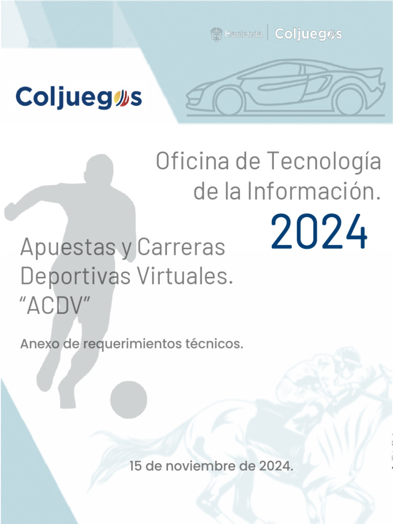 Requerimientos Técnicos ACDV 2024 | PDF | Software | Bases de datos