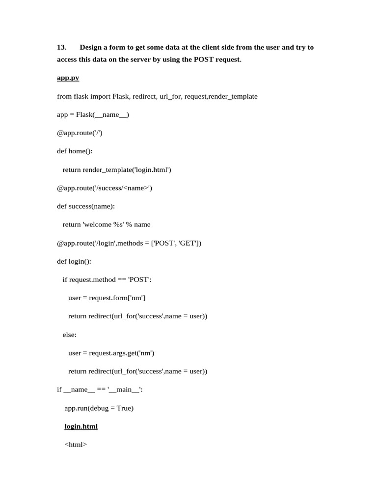 Client-Side Data Submission Form | PDF