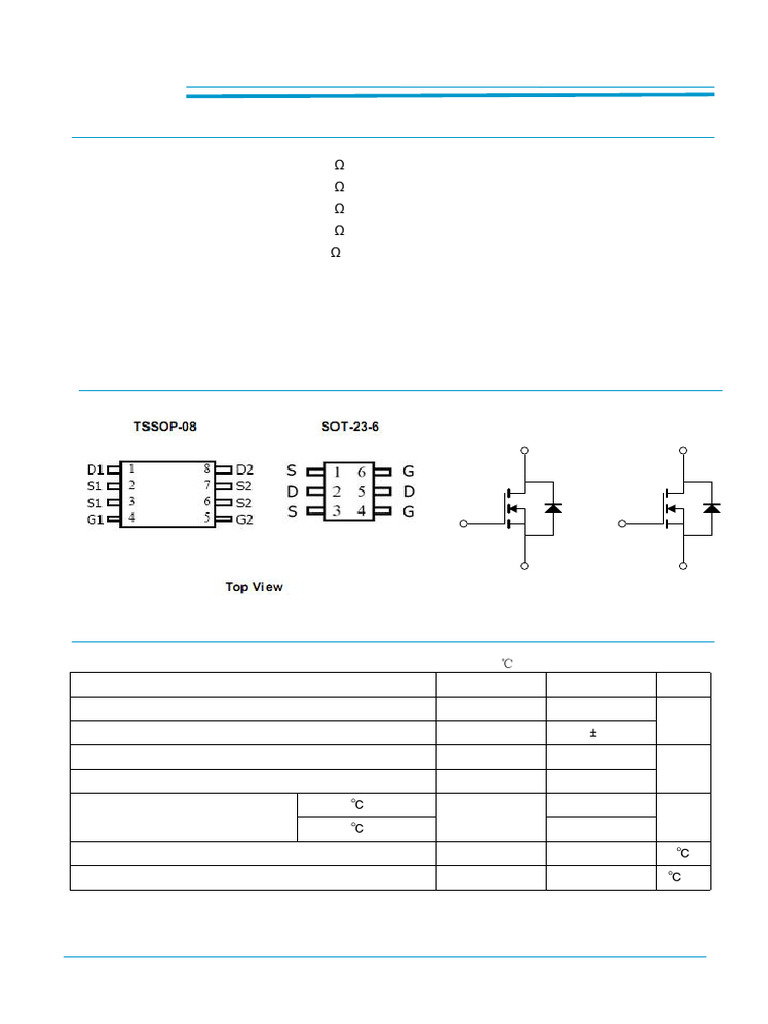 MOSFET Specs for Engineers | PDF | Field Effect Transistor | Mosfet