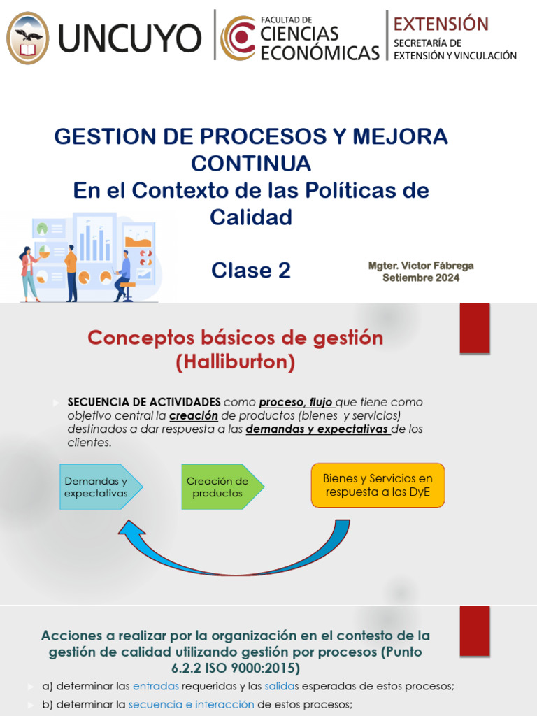 Gestión de Procesos en Calidad | PDF | Sistema de manejo de calidad ...