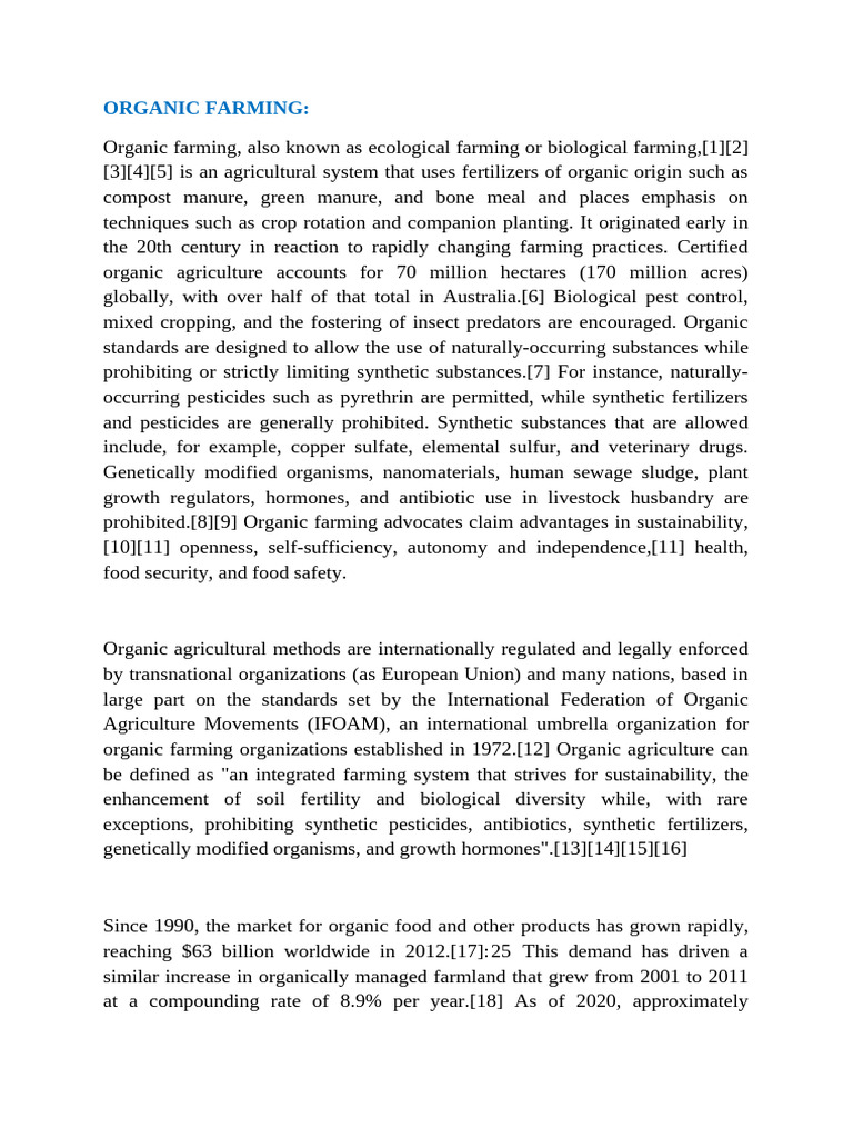MODULE - 3 | PDF | Organic Farming | Agriculture