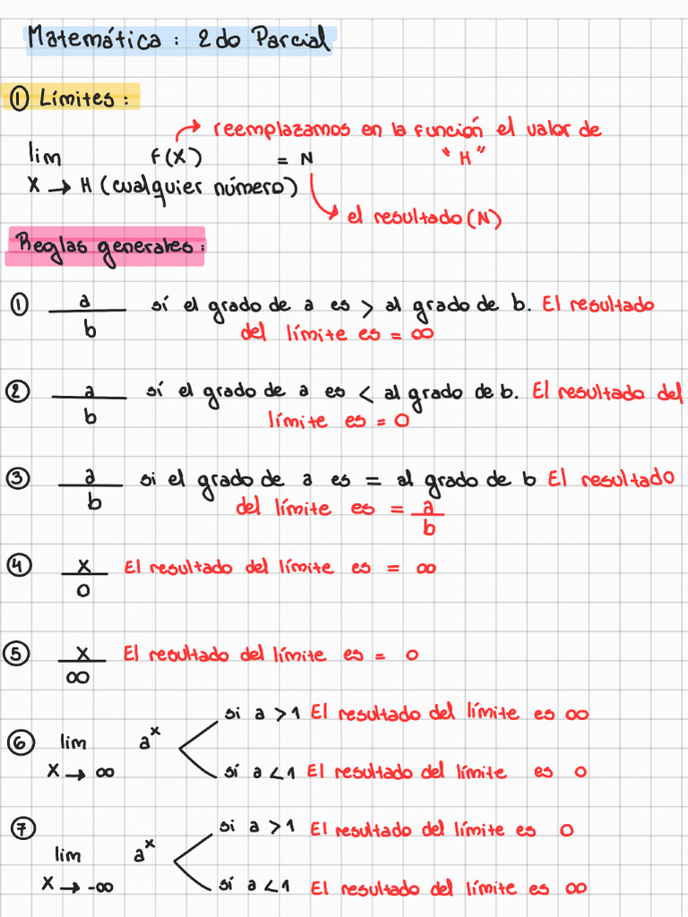 Matematica 2do Parcial | PDF