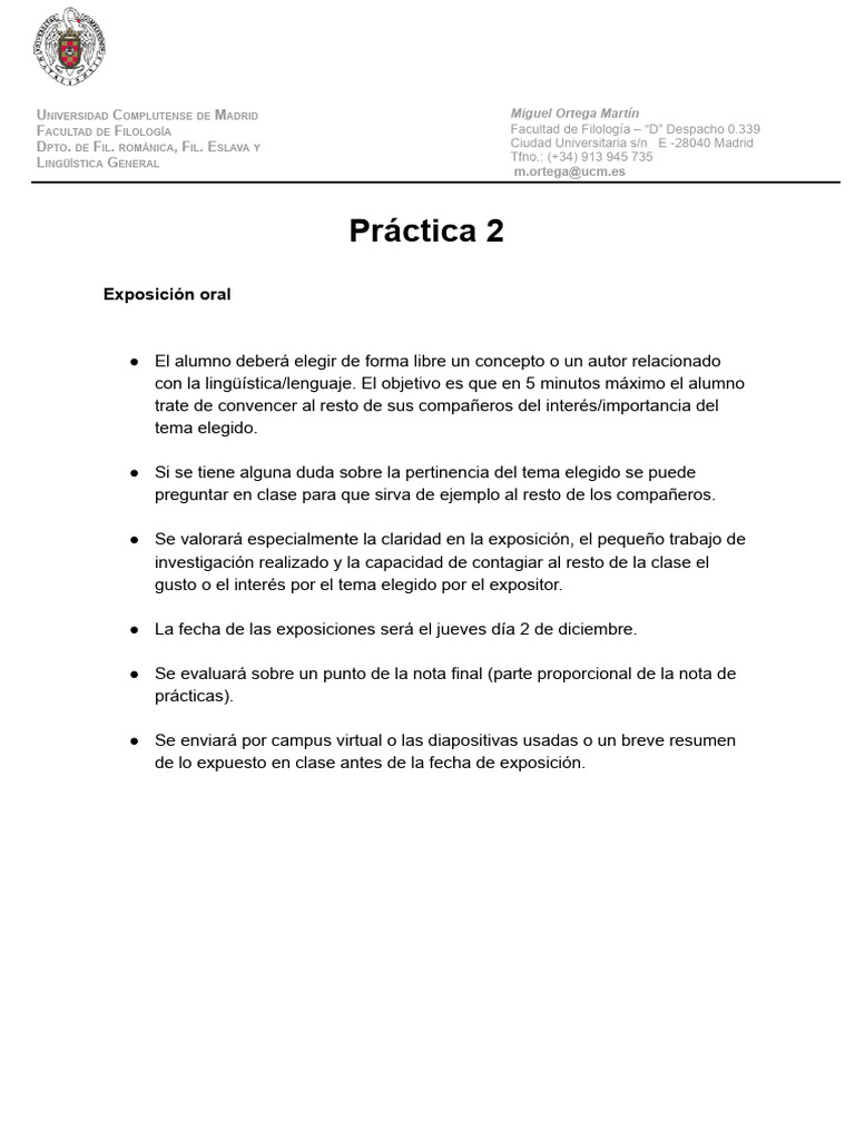 Práctica Exposición | PDF | Crecimiento personal y profesional | Artes ...
