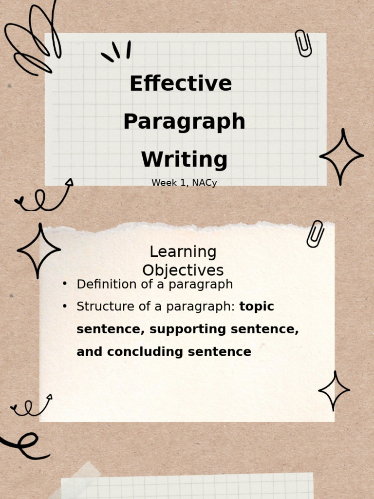 Eng 102 Paragraph Writing | PDF | Paragraph