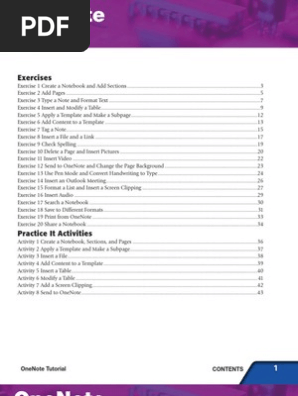 OneNote Tutorial