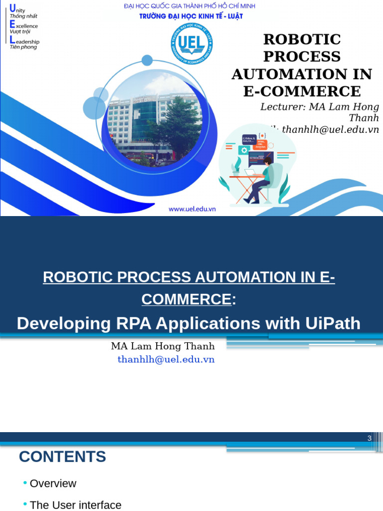 RPA in E-Commerce: UiPath Guide | PDF | Control Flow | Regular Expression