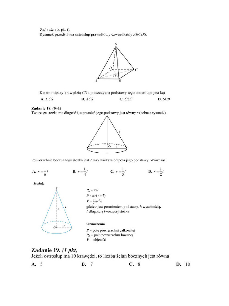 Stereometria | PDF