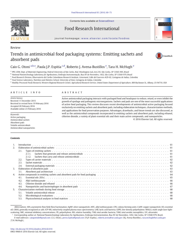 Trends in Absorbent Pads for Meat Packaging | PDF | Polyethylene | Food ...