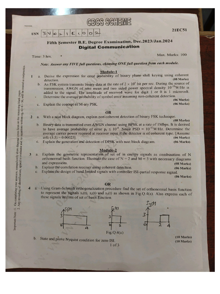 DC Privious Paper's | PDF