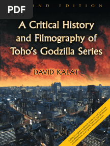 A Critical History and Filmography of Toho's Godzilla Series (