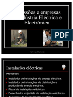 profissões na indústria eléctrica e electrónica