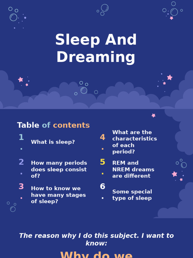 Understanding Sleep Stages and Dreams | PDF | Sleep | Rapid Eye ...