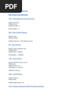Leetcode All SQL Questions Solutions Notes | PDF