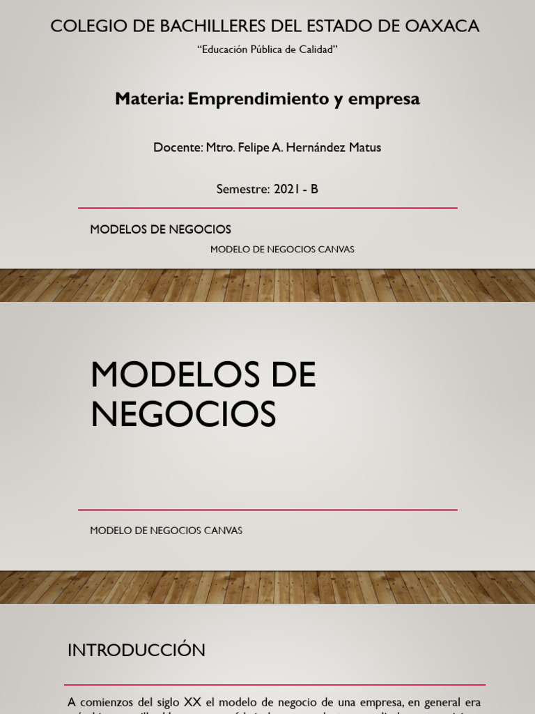 8 Modelo de Negocios | PDF | Modelo de negocio | Business