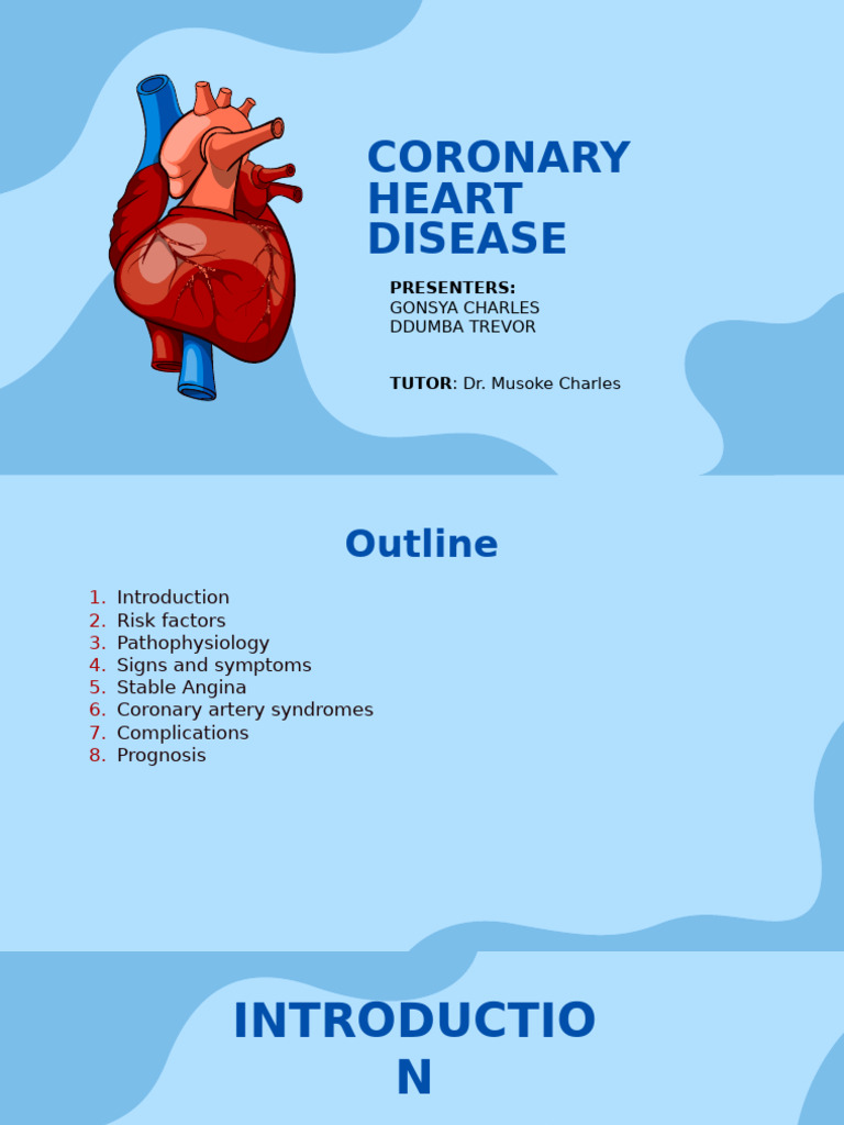 Coronary Heart Disease-1 | PDF | Coronary Artery Disease | Atheroma