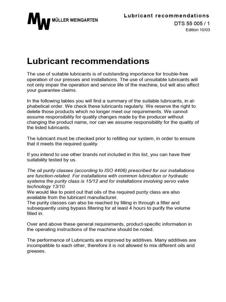 All Lubrication Equivalents | PDF | Mechanical Engineering | Oils