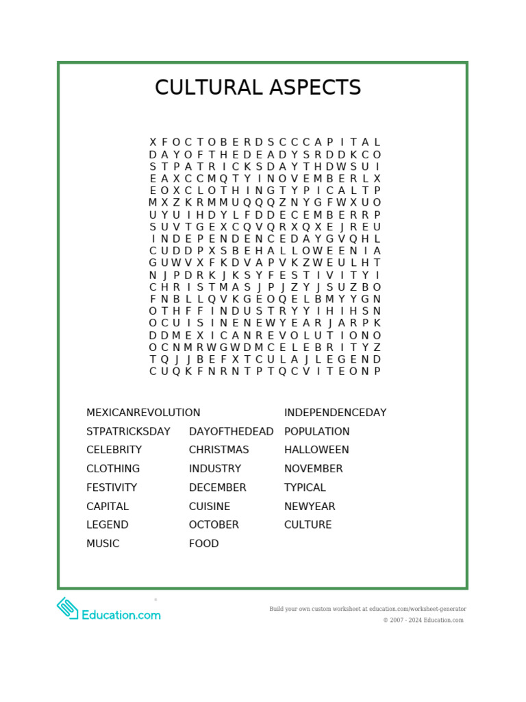 Cultural Aspects | PDF