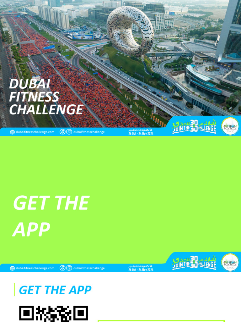 Dubai Run 2024 Registration Guide | PDF | Qr Code | Mobile App
