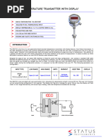 PT100 Temperature Sensor User Manual | PDF | Electrical Connector ...