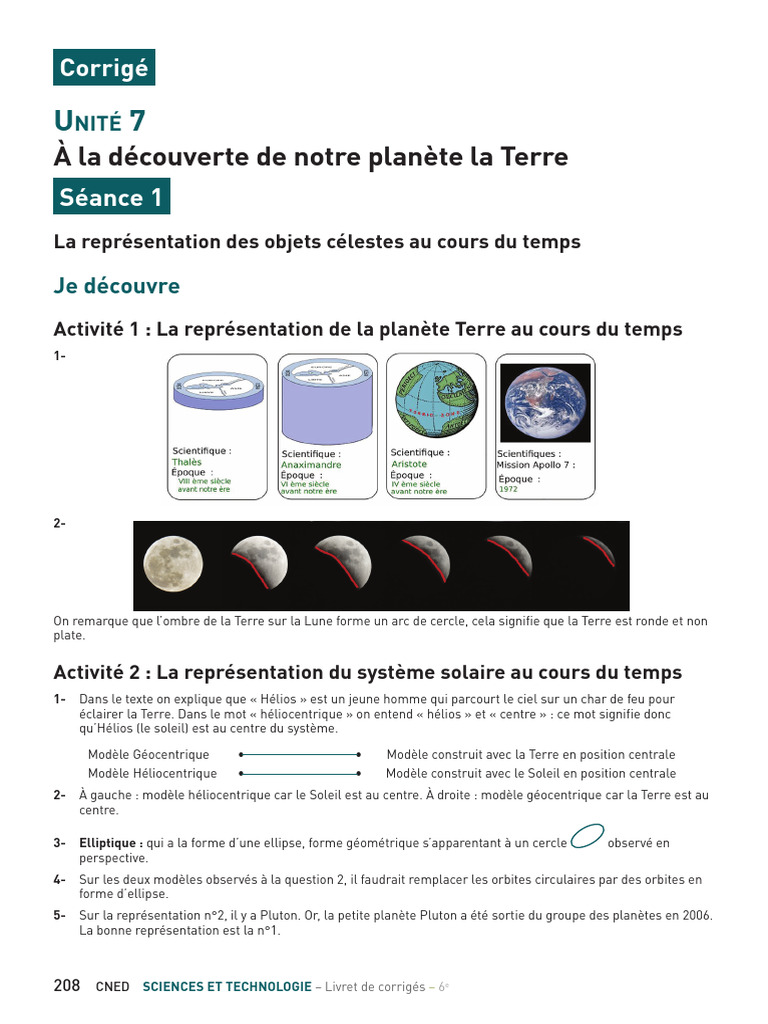 Découverte de la Terre et du Système Solaire | PDF | Planètes | Vénus