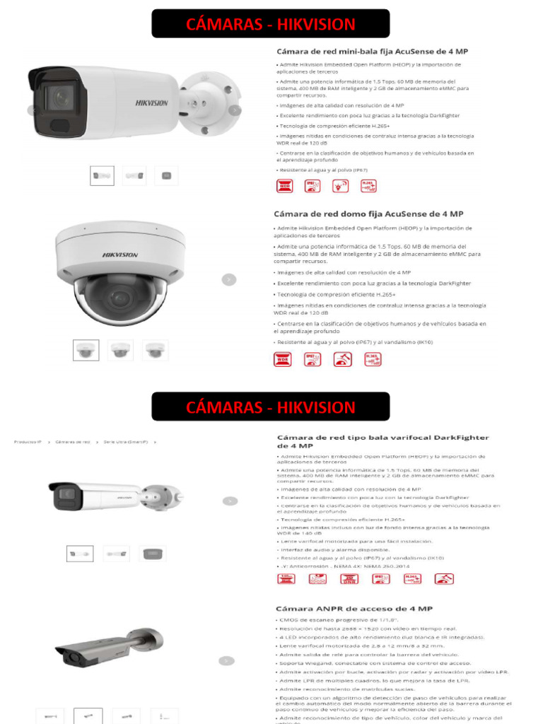 Camaras modelos pdf