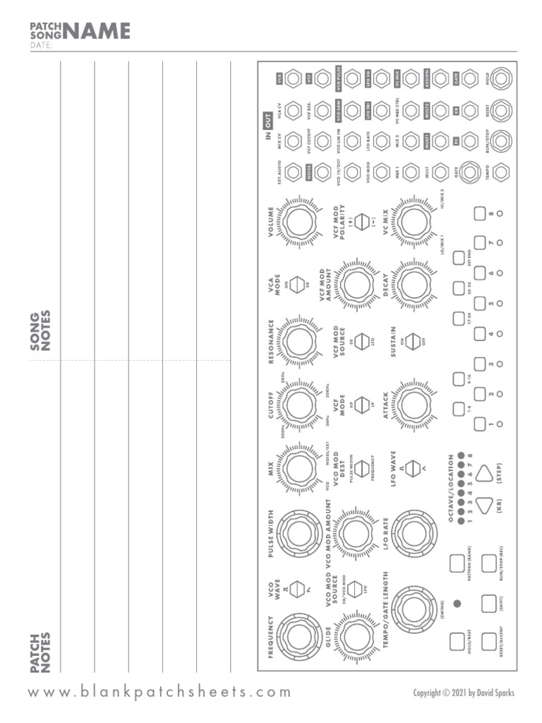 FREE+Download+ +Moog+Mother 32+diagram | PDF