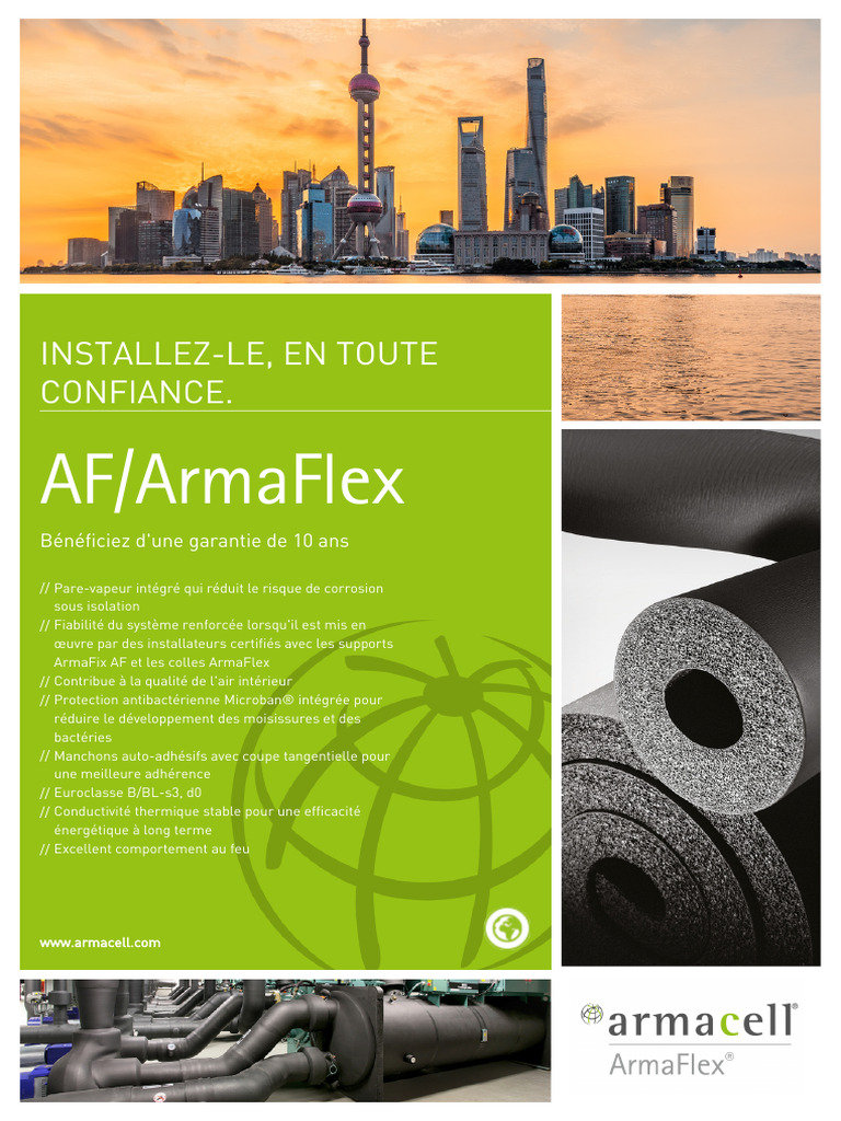 Isolation AF/ArmaFlex : Performance et Fiabilité | PDF | Isolation ...