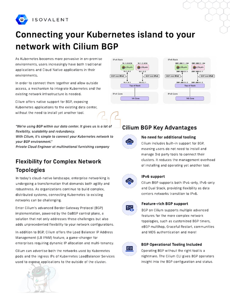 Brief - Connecting Your Kubernetes Island To Your Network With Cilium ...