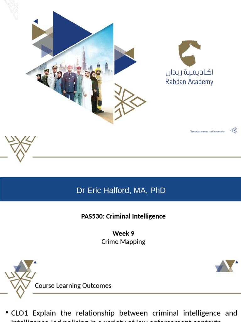 Geographic Profiling in Crime Analysis | PDF | Crimes | Crime & Violence