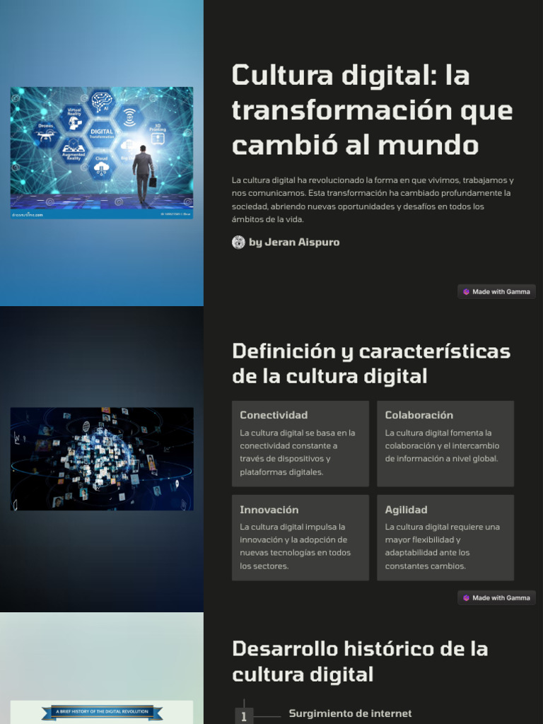 Cultura Digital La Transformacion Que Cambio Al Mundo | PDF | Internet ...