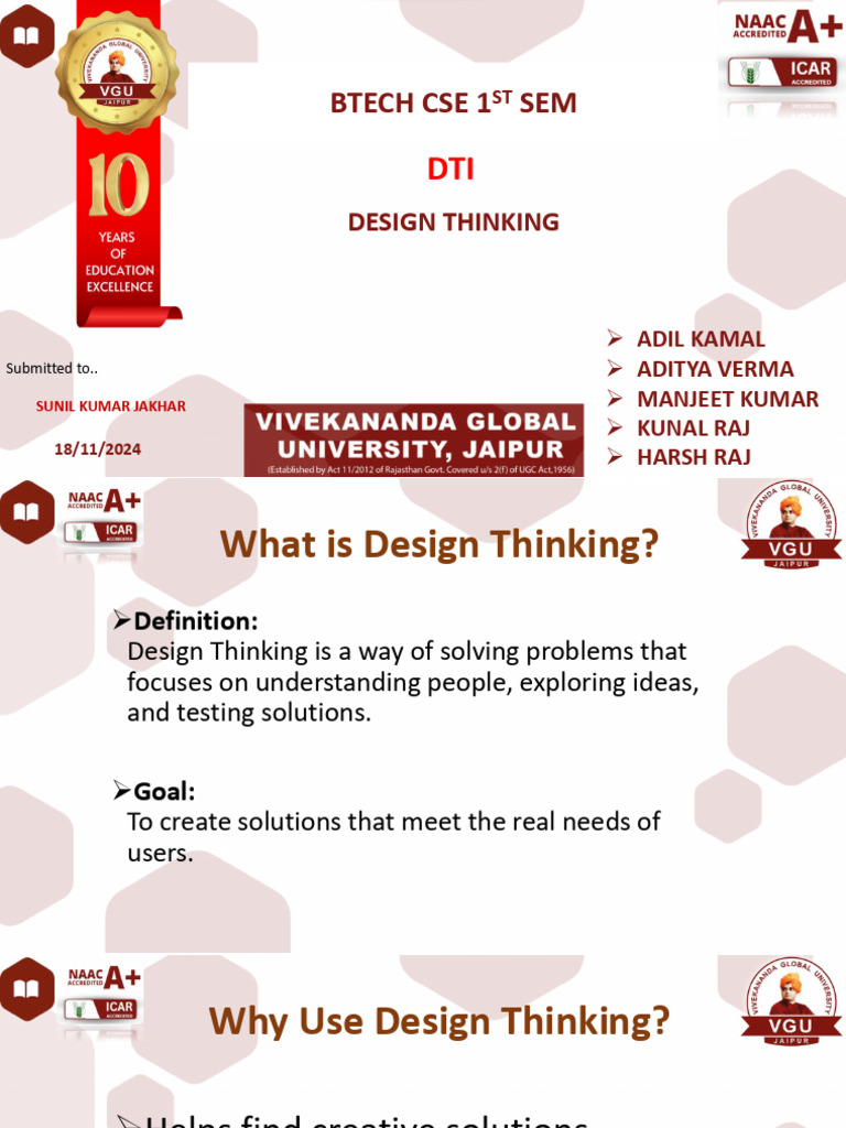 My Dti Pdf Design Thinking Design