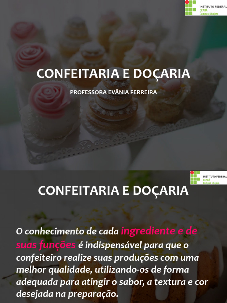 Aula 2 - Confi | PDF | Leite | Margarina