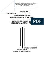 Contoh Proposal Kegiatan HUT RI