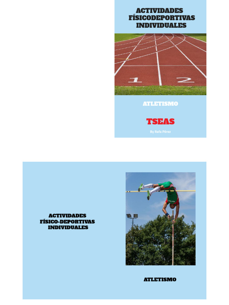 Actividades de Atletismo Individual | PDF | Deporte del atletismo ...