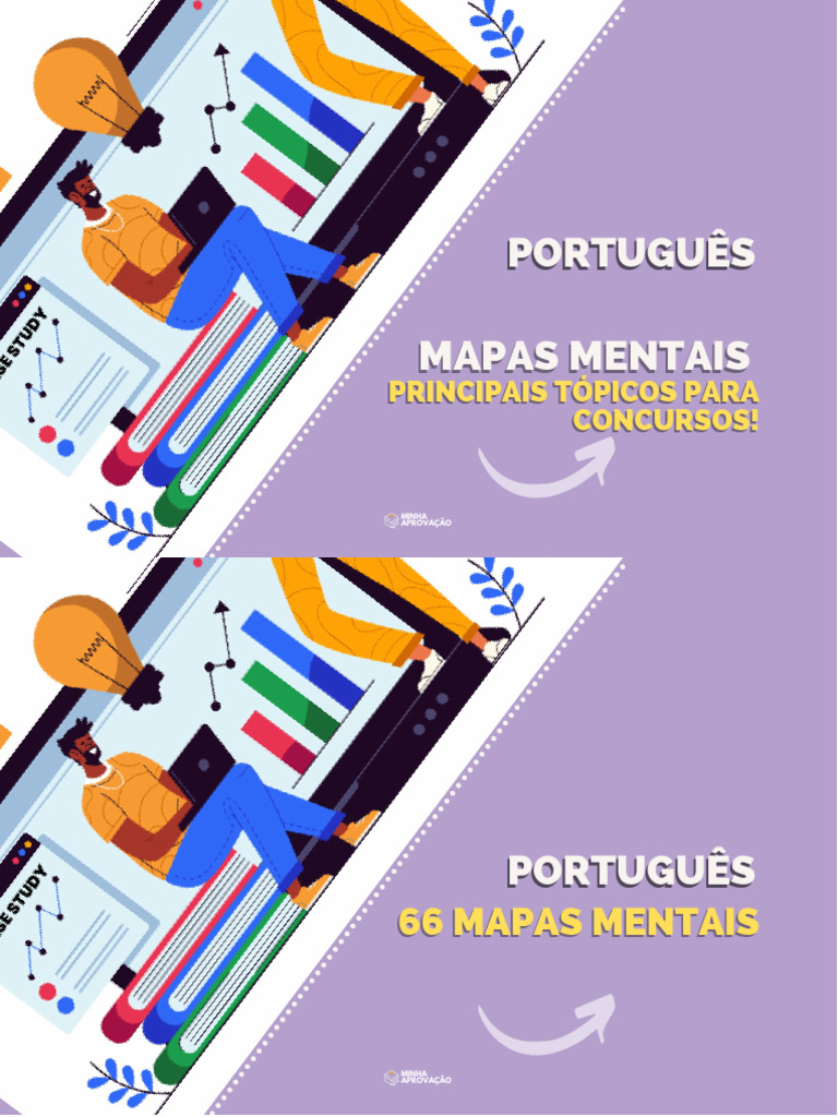 Mapas Mentais para Concursos de Português | PDF | Semântica | Morfologia