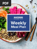CSIRO Total Wellbeing Diet Menu Guide | PDF | Salad | Steak