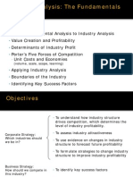 Industry Analysis: The Fundamentals: (Volume, Scale, Scope, Learning)