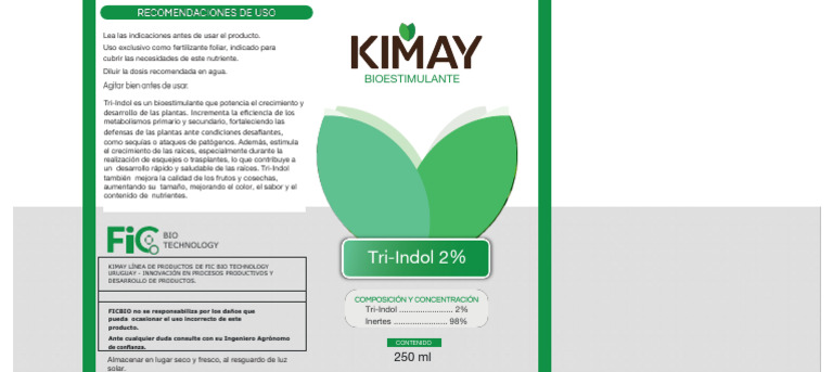 Bioestimulante Tri-Indol 2%: Potencia y Protección para Plantas | PDF ...