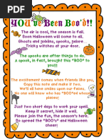Boo Sign 2012 Instructions - The TomKat Studio | PDF | Cooking, Food & Wine