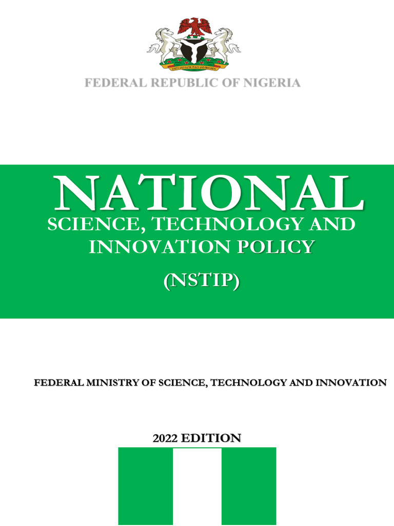 Nigeria's National STI Policy 2022 | PDF | Intellectual Property ...