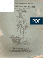 As Plantas Receitam - Rejuvenescer Comendo e Bebendo - Pe. Durval Dos Santos