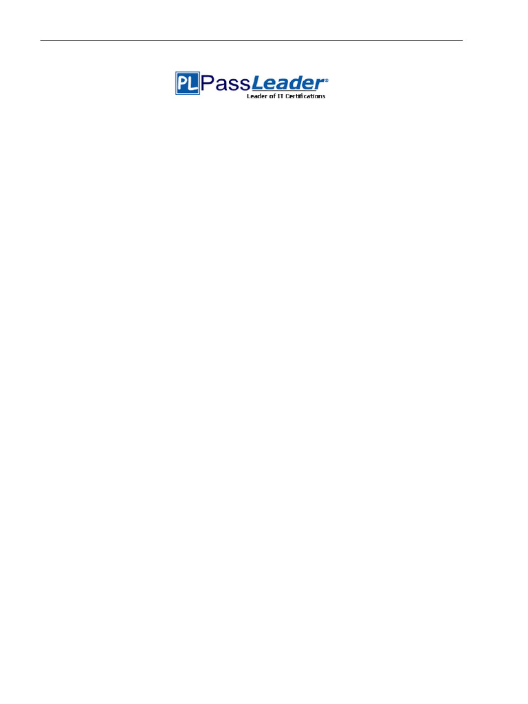 PassLeader - Fortinet.NSE7 SDW-7.0.Dumps.35.Q&As | PDF | Computing ...