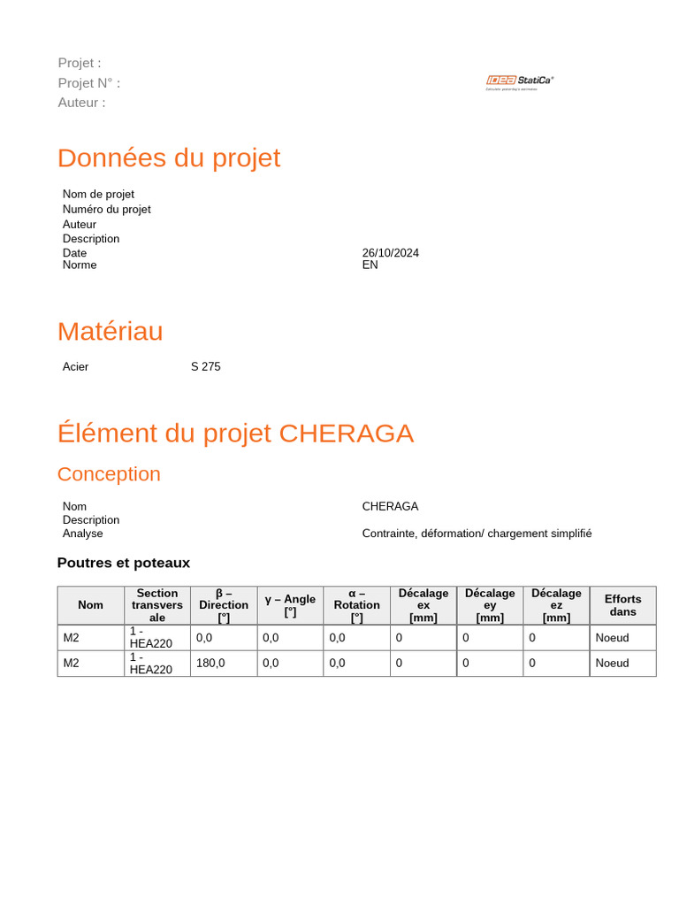 Analyse de conception de structure en acier | PDF
