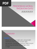 Download Pendidikan Moral Tingkatan 1 - Amanah by CATHARINA SN79443274 doc pdf